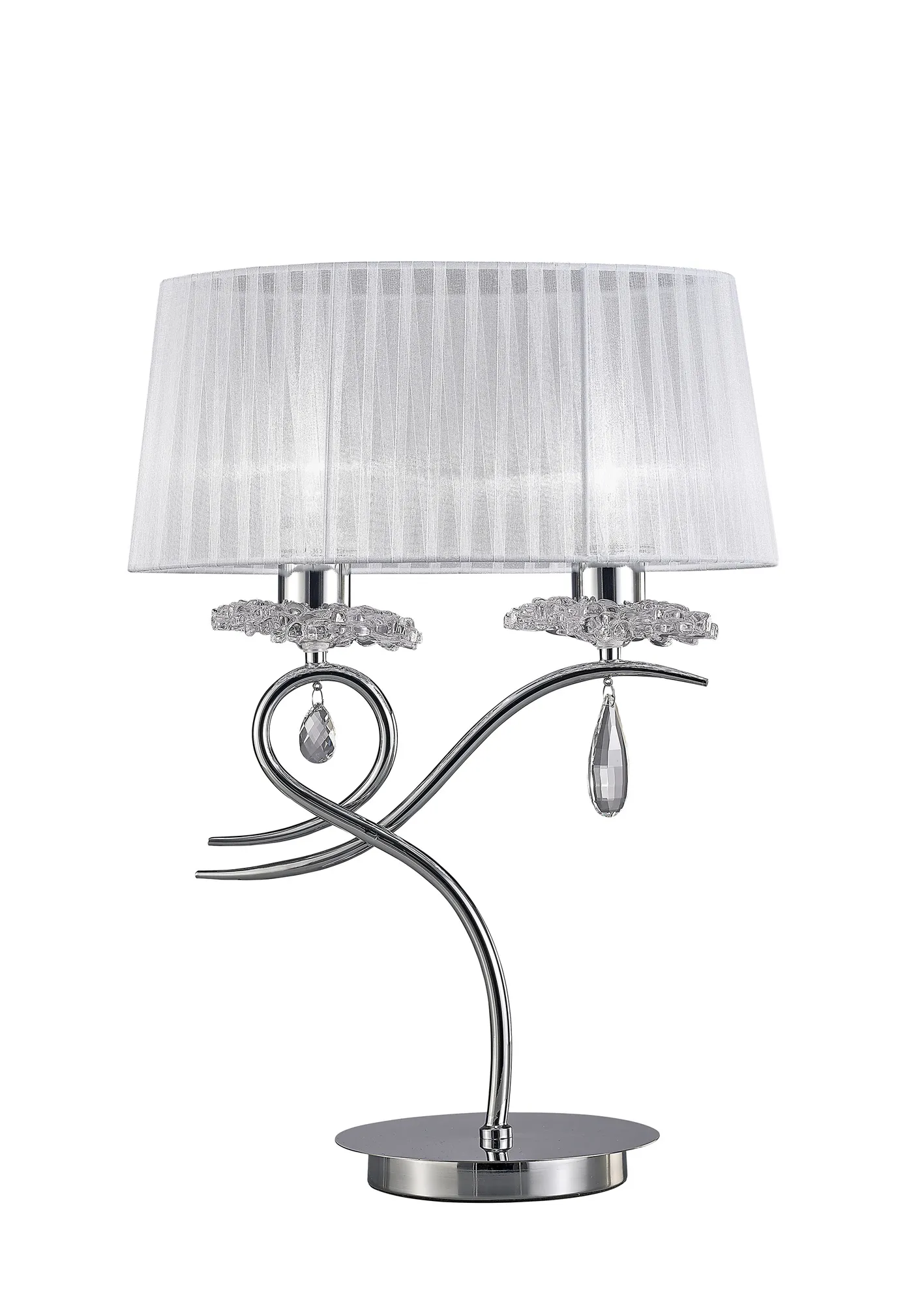 Louise Table Lamps Mantra Shaded Table Lamps